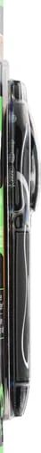 BIC Gelocity Quick Dry Black Gel Pens, Medium Point (0.7mm), 4-Count Pack, Retractable Gel Pens With Comfortable Full Grip - Image 4