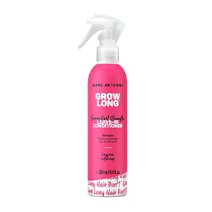 Marc Anthony Leave-In Conditioner Spray & Detangler, Grow Long Biotin – Anti-Frizz Deep Conditioner For Split Ends & Breakage – Vitamin E, Caffeine & Ginseng for Curly, Dry & Damaged Hair