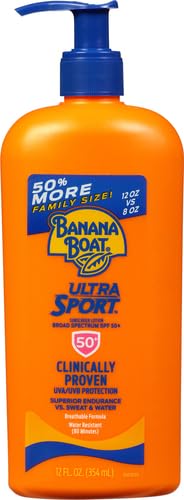 Banana Boat Sport Ultra SPF 50 Sunscreen Lotion, 12oz | Banana Boat Sunscreen SPF 50 Lotion, Oxybenzone Free Sunscreen, Sunblock Lotion Sunscreen, Family Size Sunscreen, 12oz - Image 16
