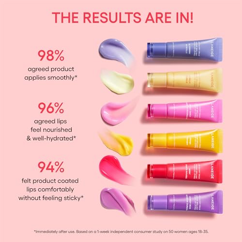LANEIGE Lip Glowy Balm Berry: Hydrate, Glossy, Lightweight, Moisturize & Tint with Shea Butter - Image 7