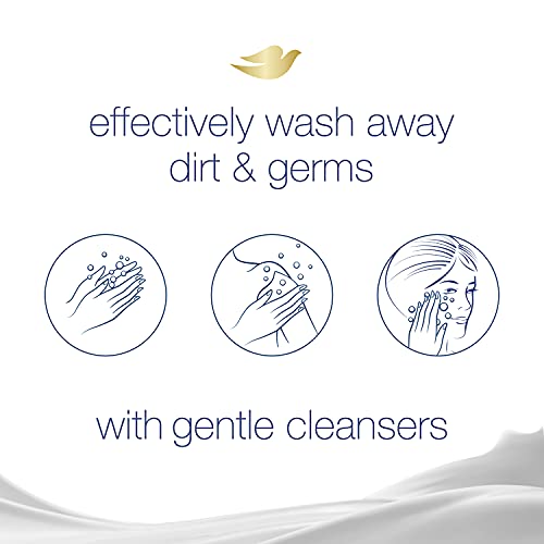 Dove Beauty Bar Gentle Skin Cleanser Moisturizing for Gentle Soft Skin Care Original Made With 1/4 Moisturizing Cream 3.75 oz, 14 Bars - Image 4