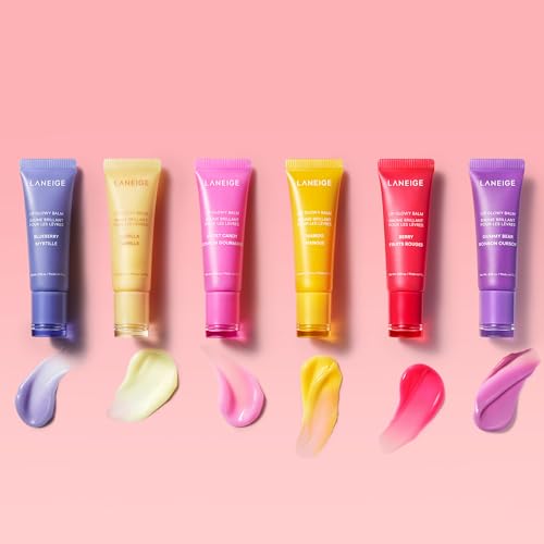 LANEIGE Lip Glowy Balm Berry: Hydrate, Glossy, Lightweight, Moisturize & Tint with Shea Butter - Image 5