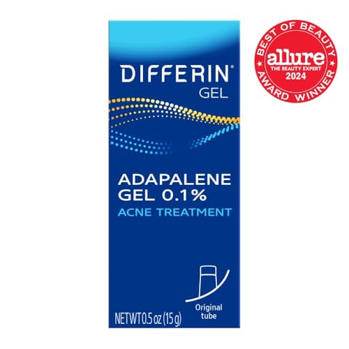 Differin Acne Treatment Gel, 30 Day Supply, Retinoid Treatment for Face with 0.1% Adapalene, Gentle Skin Care for Acne Prone Sensitive Skin, 15g Tube (Packaging May Vary) - Image 12
