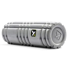 TriggerPoint CORE Foam Massage Roller with Softer Compression for Exercise, Deep Tissue and Muscle Recovery – Relieves Muscle Pain & Tightness, Improves Mobility & Circulation (12”), Gray