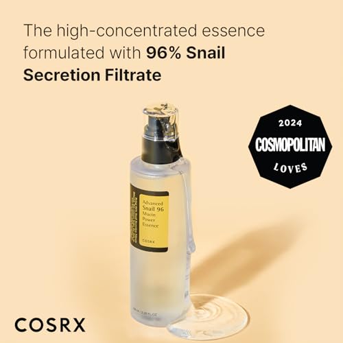 COSRX Snail Mucin 96% Power Repairing Essence 3.38 fl.oz 100ml, Hydrating Serum for Face with Snail Secretion Filtrate for Dull Skin & Fine Lines, Korean Skin Care - Image 6