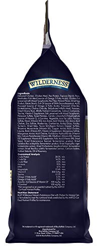 Blue Buffalo Wilderness High Protein, Natural Mature Dry Cat Food, Chicken 5-lb - Image 4