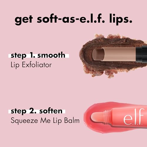 e.l.f. Squeeze Me Lip Balm, Moisturizing Lip Balm For A Sheer Tint Of Color, Infused With Hyaluronic Acid, Vegan & Cruelty-free, Strawberry - Image 3