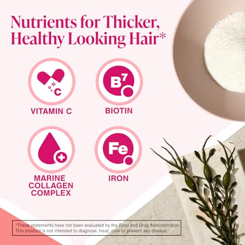 Viviscal Hair Growth Supplements for Women to Grow Thicker, Fuller Hair, Clinically Proven with Proprietary Collagen Complex, 60 Count (Pack of 1), 1 Month Supply - Image 12