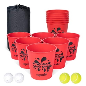 ropoda Yard Pong – Giant Yard Games Set Outdoor for The Beach, Camping, Lawn and Backyard