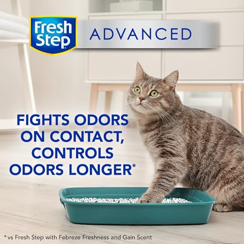 Fresh Step Clumping Cat Litter, With Febreze Gain, Advanced, Extra Large, 37 Pounds total (2 Pack of 18.5lb Boxes) - Image 8