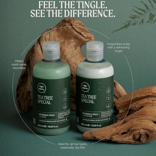 Tea Tree Special Shampoo, Deep Cleans, Refreshes Scalp, For All Hair Types, Especially Oily Hair, 33.8 fl. oz. - Image 5