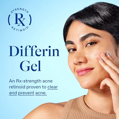 Differin Acne Treatment Gel, 30 Day Supply, Retinoid Treatment for Face with 0.1% Adapalene, Gentle Skin Care for Acne Prone Sensitive Skin, 15g Tube (Packaging May Vary) - Image 10