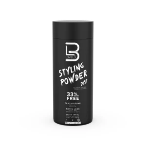 L3 Level 3 Styling Powder – Natural Look Mens Powder – Easy to Apply with No Oil or Greasy Residue (Small – 30 Grams)