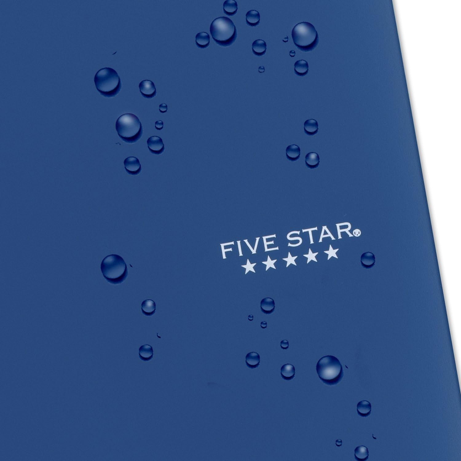 Five Star Spiral Notebook + Study App, 5 Subject, College Ruled Paper, Fights Ink Bleed, Water Resistant Cover, 8-1/2" x 11", 200 Sheets, Blue (73635) - Image 5