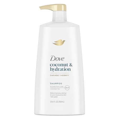 Dove Ultra Care Shampoo Coconut and Hydration for Dry Hair Shampoo with Oil Blend of Coconut, Jojoba & Sweet Almond 25.4 oz