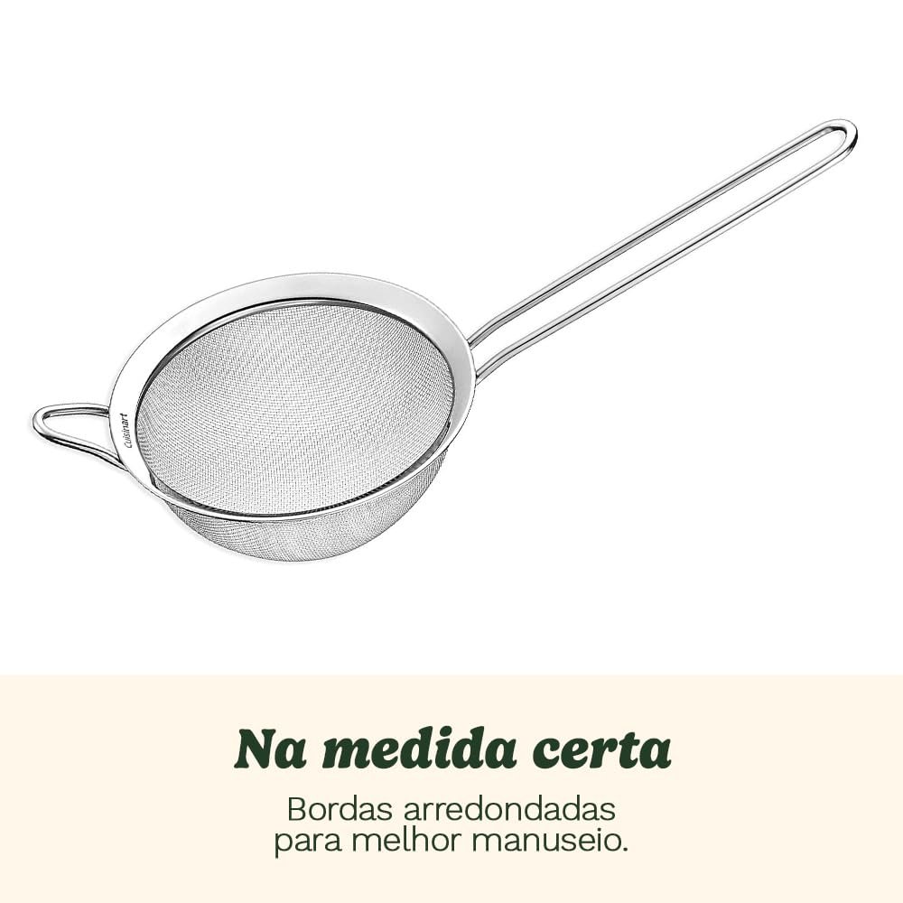 Cuisinart Mesh Strainers, 3 Count (Pack of 1) Set, CTG-00-3MS Silver - Image 5