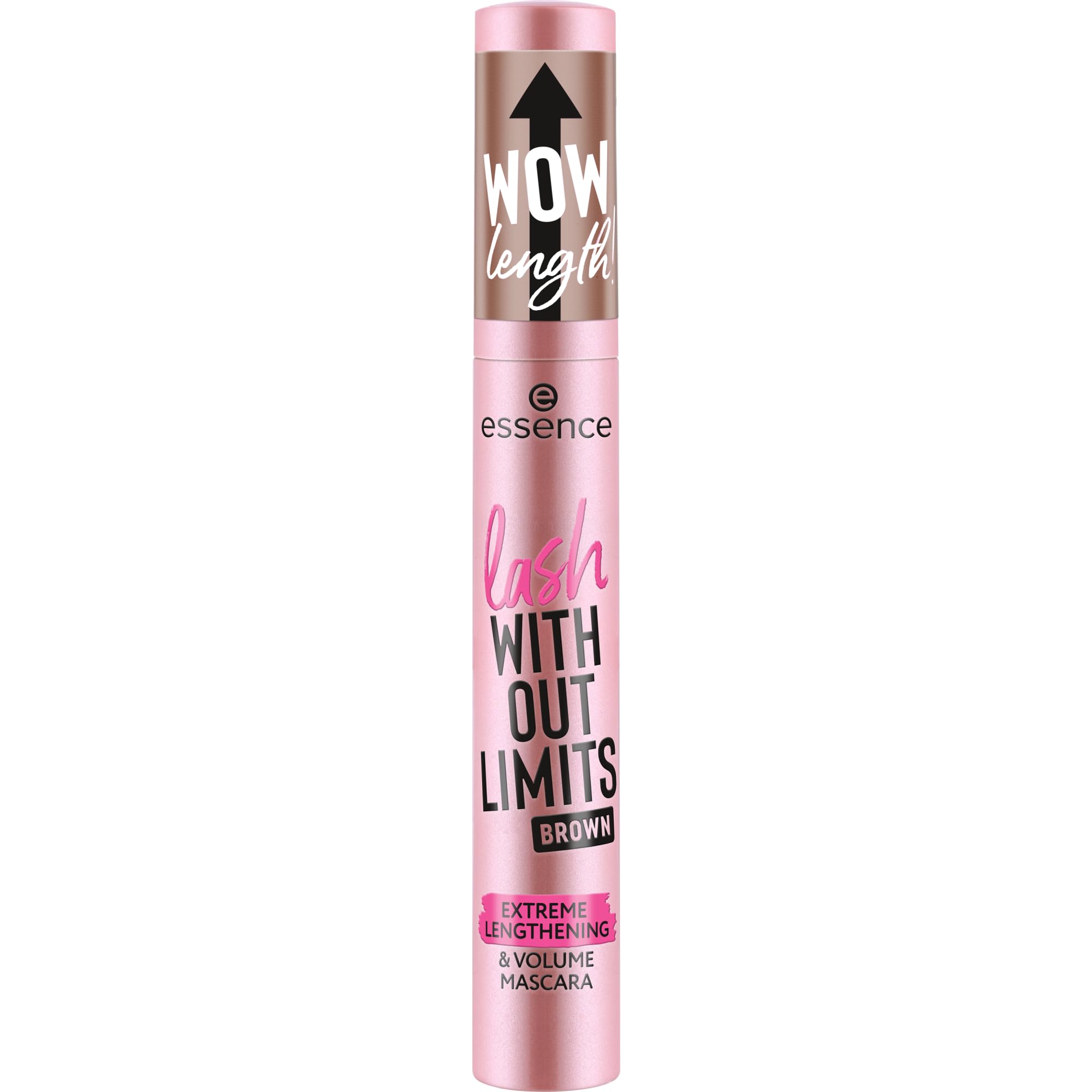 essence | Lash Without Limits Extreme Lengthening & Volume Mascara (02 | Brown) | Volumizing & Lengthening | Vegan, Cruelty Free & Paraben Free - Image 9