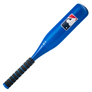 Franklin Sports MLB Kids Jumbo Plastic Bat – Blue – Backyard Baseball Large
