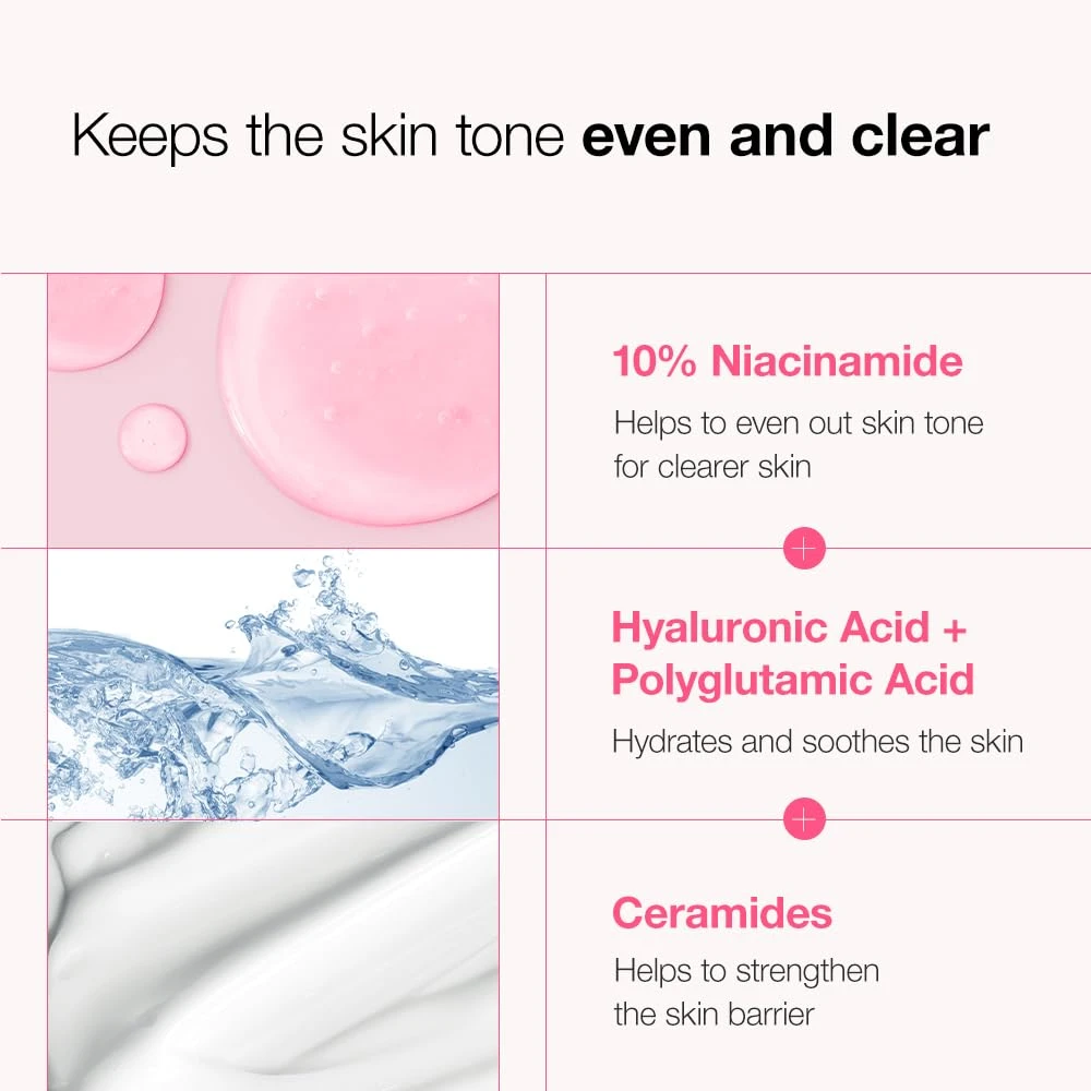 Anua 10% Niacinamide+ 4% Tranexamic Acid Serum, Ceramide, Hyaluronic Acid, Vitamin B12 natural color, for Sensitive skin, Korean Glass Skin, Fragrance-Free (30ml /1.01 fl.oz.) - Image 6