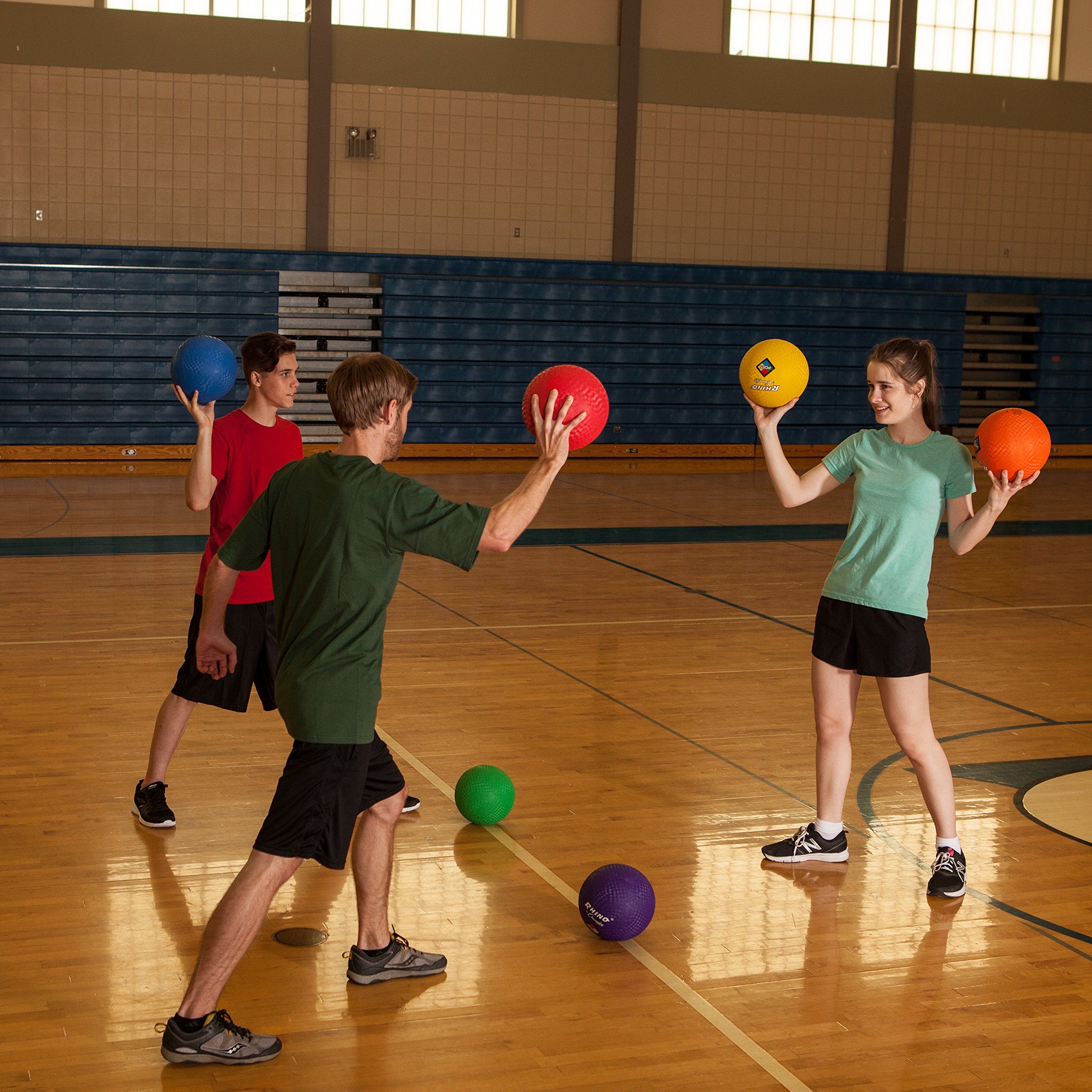 Champion Sports 10 Inch Playground Ball, Red - Image 3